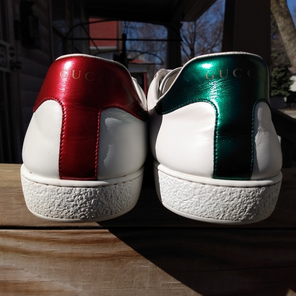 GUCCI ACE SNEAKER WITH GG APPLE - Picture 2 of 7